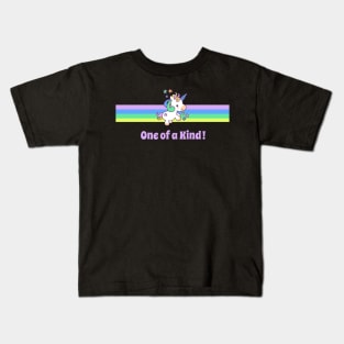 One of a Kind Cute Unicorn Kids T-Shirt